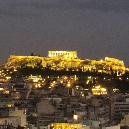 Ferienwohnung Acropolis View And 360 Degrees Athen Exterior foto