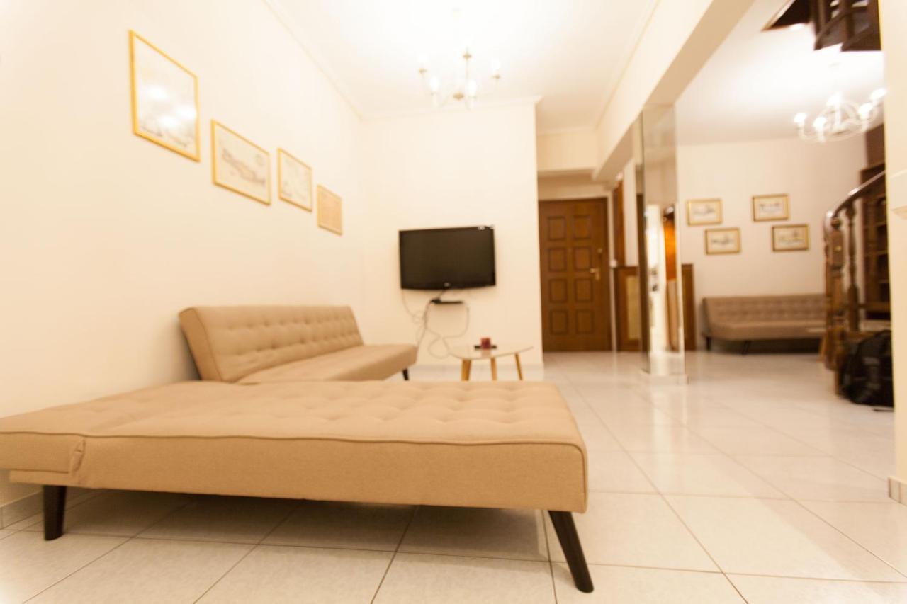 Ferienwohnung Acropolis View And 360 Degrees Athen Exterior foto