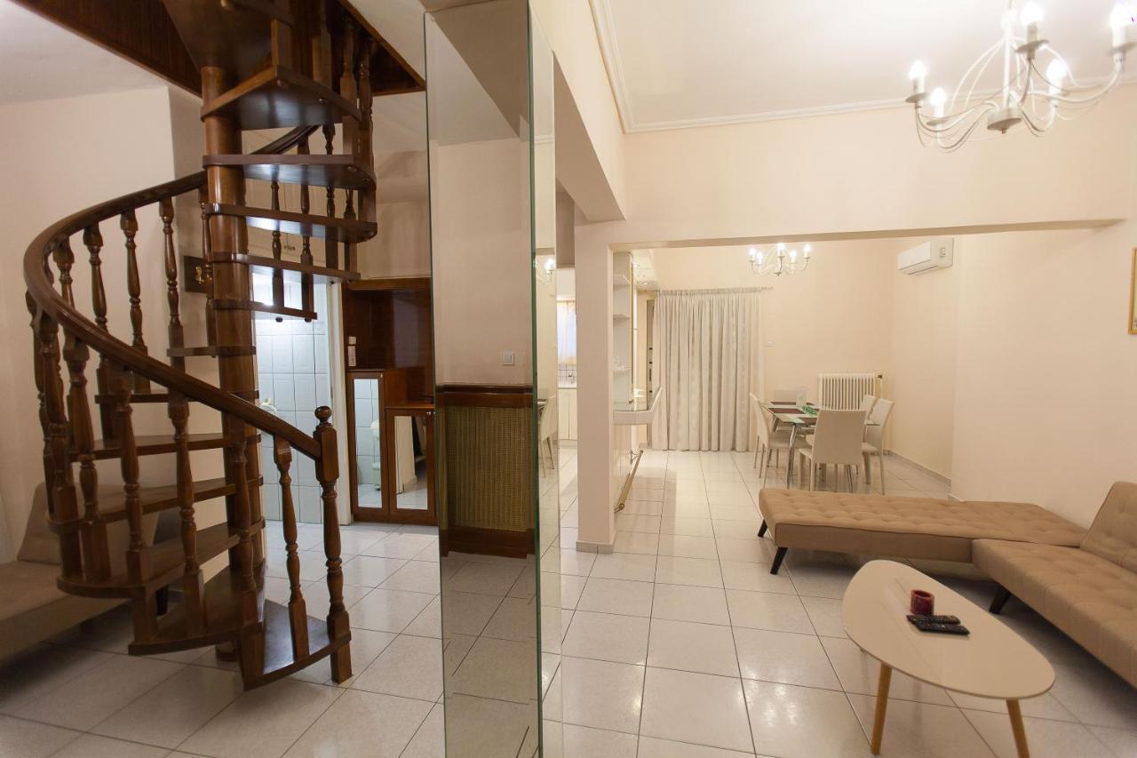 Ferienwohnung Acropolis View And 360 Degrees Athen Exterior foto