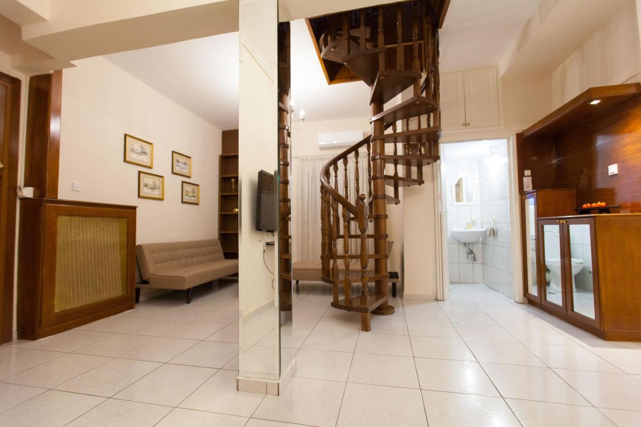 Ferienwohnung Acropolis View And 360 Degrees Athen Exterior foto
