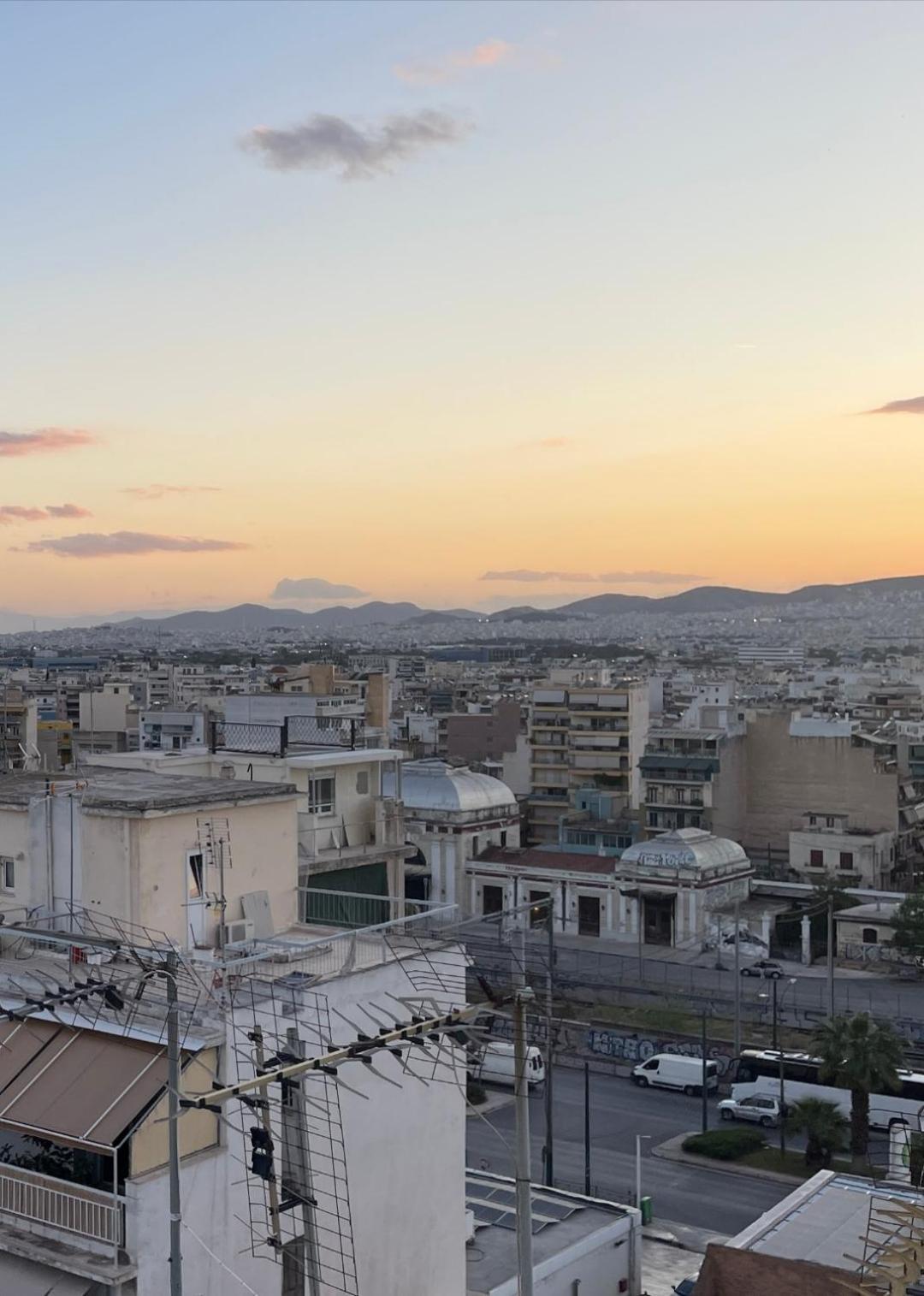 Ferienwohnung Acropolis View And 360 Degrees Athen Exterior foto
